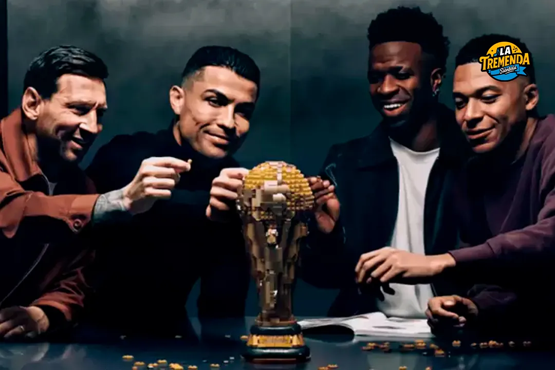 Radio La Tremenda - LEGO une a las leyendas en un spot histórico: Lionel Messi, Cristiano Ronaldo y las estrellas del Mundial 2026 se convierten en minifiguras