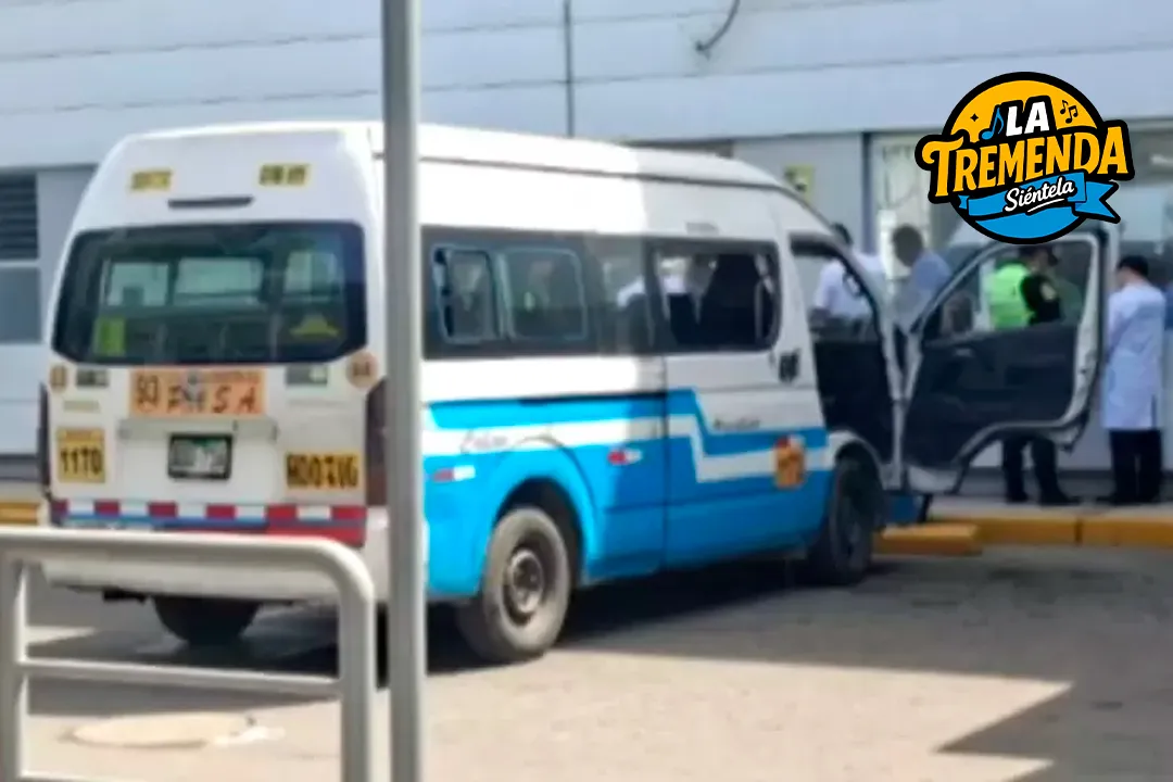 Radio La Tremenda - Chofer y cobrador heridos tras ataque a balazos contra combi en el Callao: Atacante detenido es un menor de 15 años