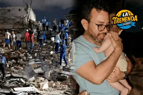 Radio La Tremenda - Milagro en La Guaira: Logran el dramático rescate de un bebé atrapado bajo los escombros tras los potentes terremotos en Venezuela