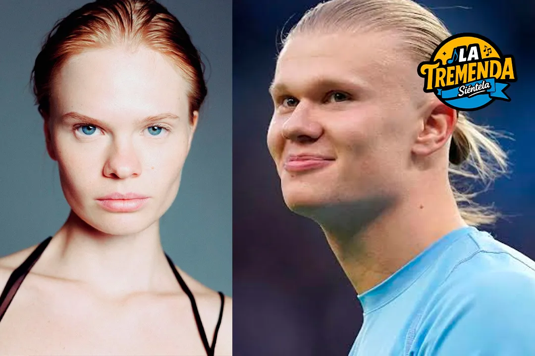 Radio La Tremenda - El asombroso parecido entre la modelo rusa Anastasia Kostromitina y la estrella de fútbol Erling Haaland desata una ola de memes y se vuelve viral en redes sociales