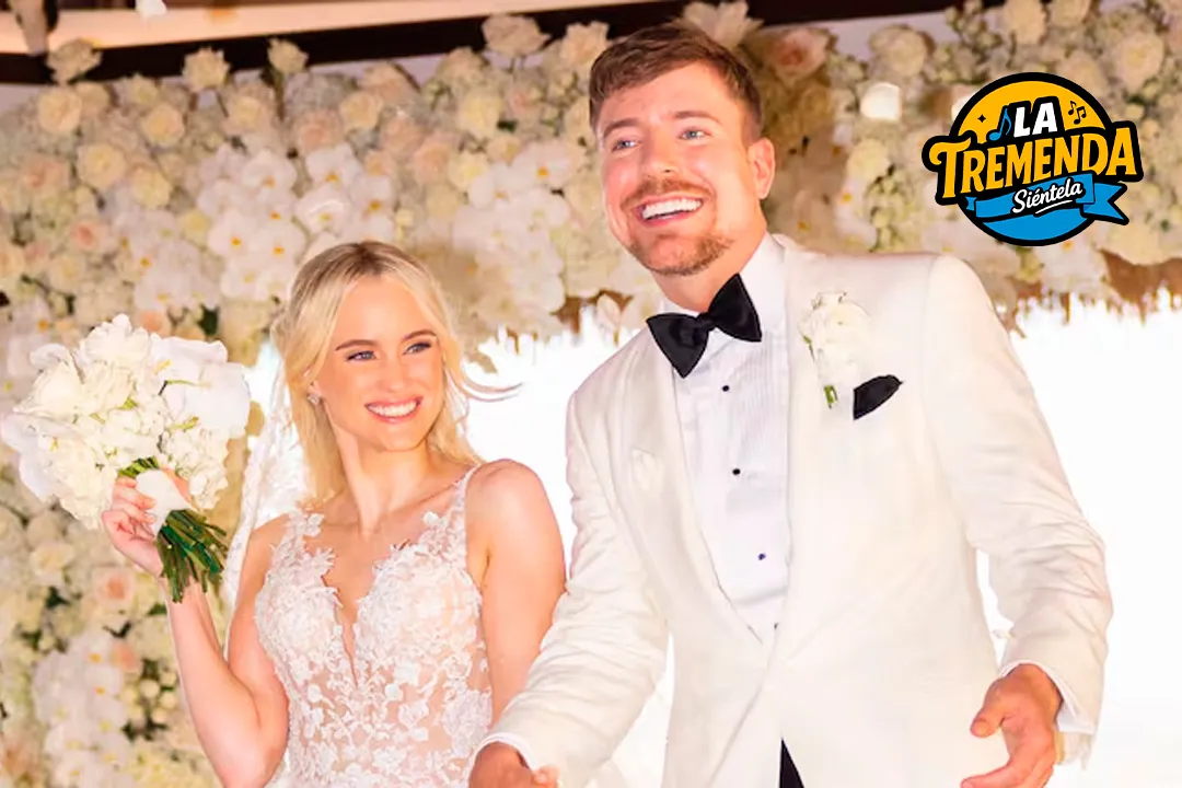Radio La Tremenda - MrBeast se casó con Thea Booysen en una íntima boda celebrada en una isla privada del Caribe