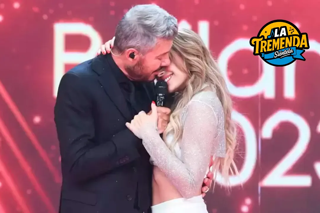 Radio La Tremenda - Marcelo Tinelli expone por error un cariñoso mensaje privado de Milett Figueroa durante la transmisión de su programa